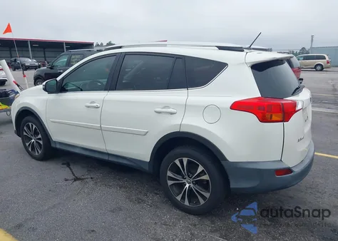 2015 Toyota Rav4 Limited from USA, damaged, VIN 2T3DFREV2FW356821